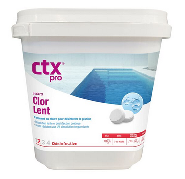 Chlore Lent  - 1 kg - CTX-370 -  galet 250 g