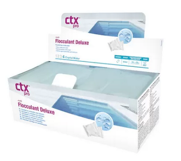 Floculant Deluxe - Boite de 8 cartouches 125 g - CTX-43